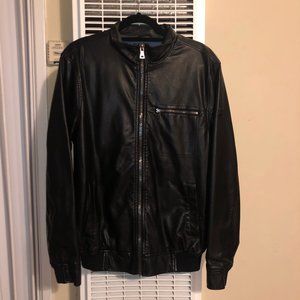 Men's Black Bomber Jacket